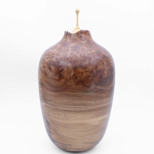 Colesden Burr Elm Urn - Image 2