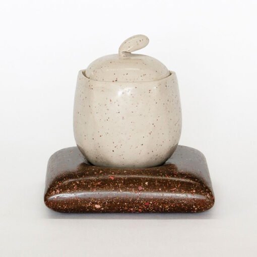 Polished Urn with Base