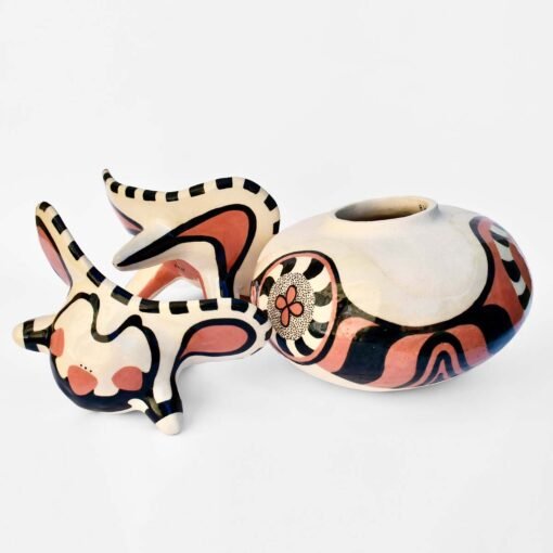 Kumba Konfo Gut Creature Artistic Handmade Urn