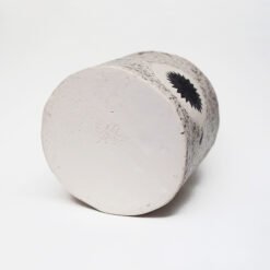 Cat Flowers Handmade Ceramic Pet Urn for Ashes Cat Memorial Cremation UK Evie May Adams Urn Studios Pets