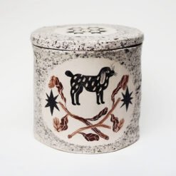 Dog Urn Sticks Handmade Ceramic Pet Urn for Ashes Dog Artistic Memorial Cremation UK Evie May Adams Urn Studios Pets