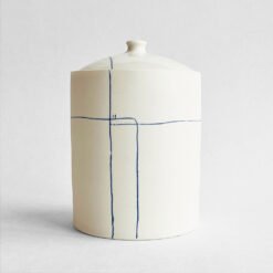 Handmade Porcelain Cremation Urn for Ashes UK Line Artistic Urn Studios Liz O'Dwyer