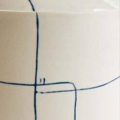 Handmade Porcelain Cremation Urn for Ashes UK Line Artistic Urn Studios Liz O'Dwyer