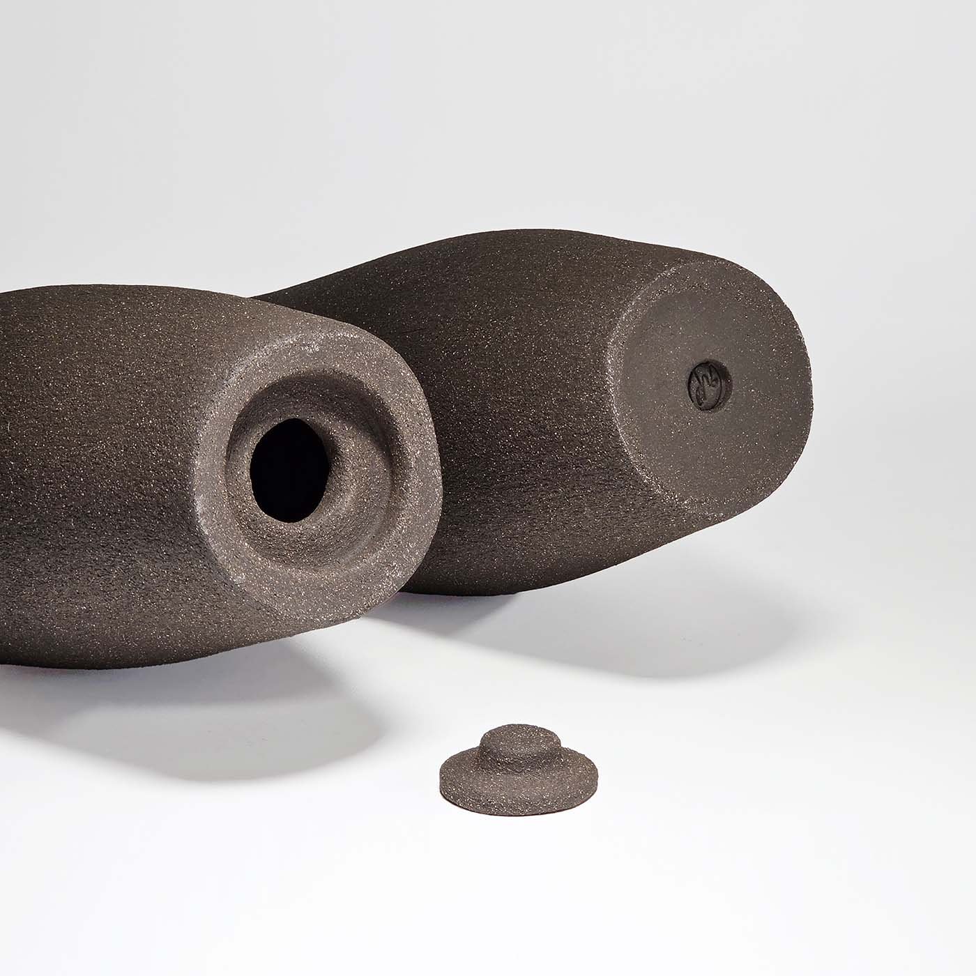 The Kiss • Sculptural Ceramic Cremation Urn The Kiss Sculptural Ceramic Cremation Urn Studios Rachel Peters Urn Studios Handmade Contemporary Artistic Memorial Urn for Ashes