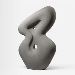 Poise Sculptural Ceramic Cremation Urn Studios Rachel Peters Urn Studios Handmade Contemporary Artistic Memorial Urn for Ashes