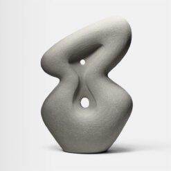 Poise Sculptural Ceramic Cremation Urn Studios Rachel Peters Urn Studios Handmade Contemporary Artistic Memorial Urn for Ashes