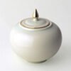 Celadon Cremation Urn for Ashes USA Michelle When Urn Studios Handmade Artistic Urns
