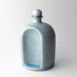 Small Blue Altar Cremation Urn for Ashes USA Michelle When Urn Studios Funeral Urns