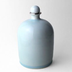 Small Blue Altar Cremation Urn for Ashes USA Michelle When Urn Studios Funeral Urns