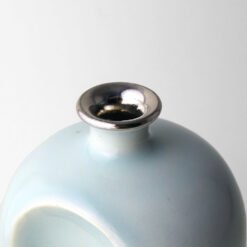 Small Blue Altar Cremation Urn for Ashes USA Michelle When Urn Studios Funeral Urns