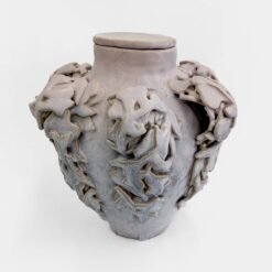 Abbey Peters Tulips Ceramic Cremation Urn Sculptural Urns for Ashes Handmade Artistic Urn Studios