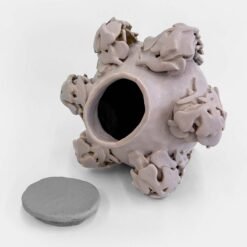 Tulips • Petal Ceramic Cremation Urn Abbey Peters Tulips Ceramic Cremation Urn Sculptural Urns for Ashes Handmade Artistic Urn Studios