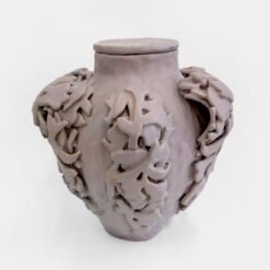 Tulips • Petal Ceramic Cremation Urn Abbey Peters Tulips Ceramic Cremation Urn Sculptural Urns for Ashes Handmade Artistic Urn Studios