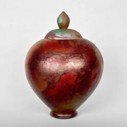 US Cremation Urns Galaxy Clay Cremation Funerary Urn for Ashes Ceramic USA Urn Studios