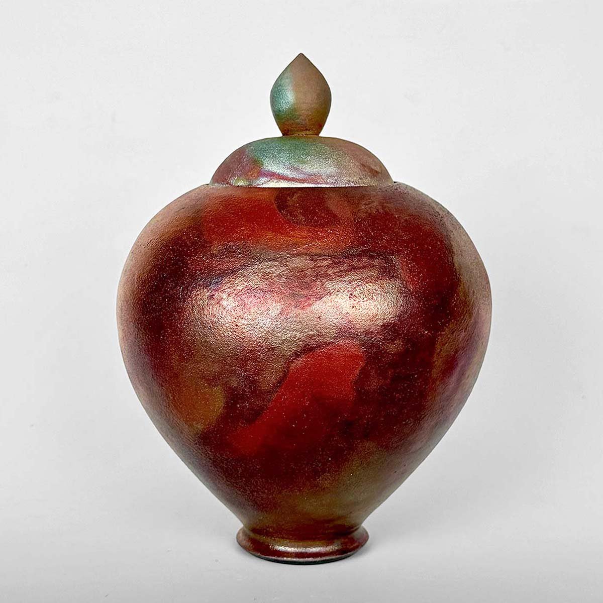 Infinite Galaxy I • Raku Cremation Urn for Ashes Galaxy Clay Cremation Funerary Urn for Ashes Ceramic USA Urn Studios