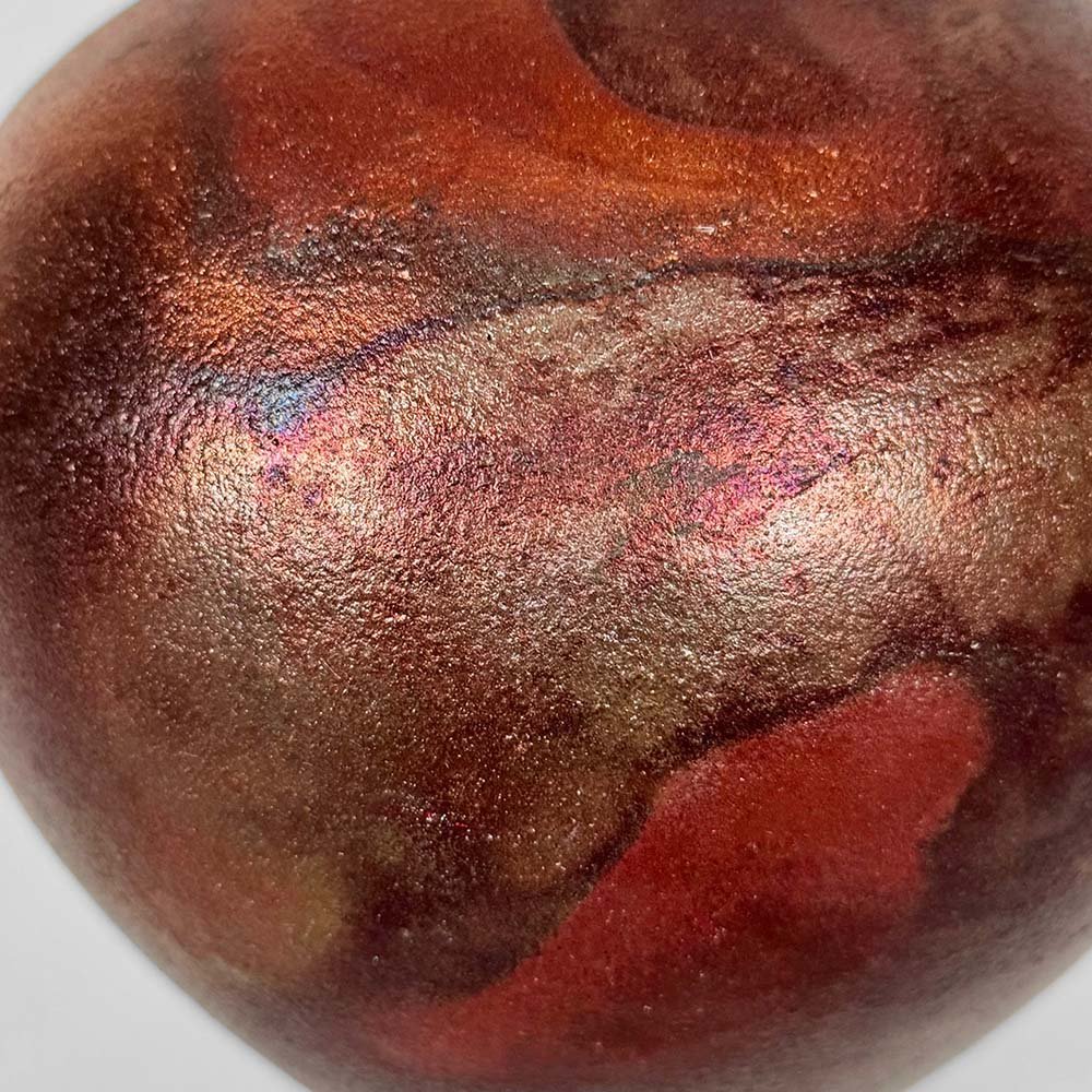 Infinite Galaxy I • Raku Cremation Urn for Ashes Galaxy Clay Cremation Funerary Urn for Ashes Ceramic USA Urn Studios