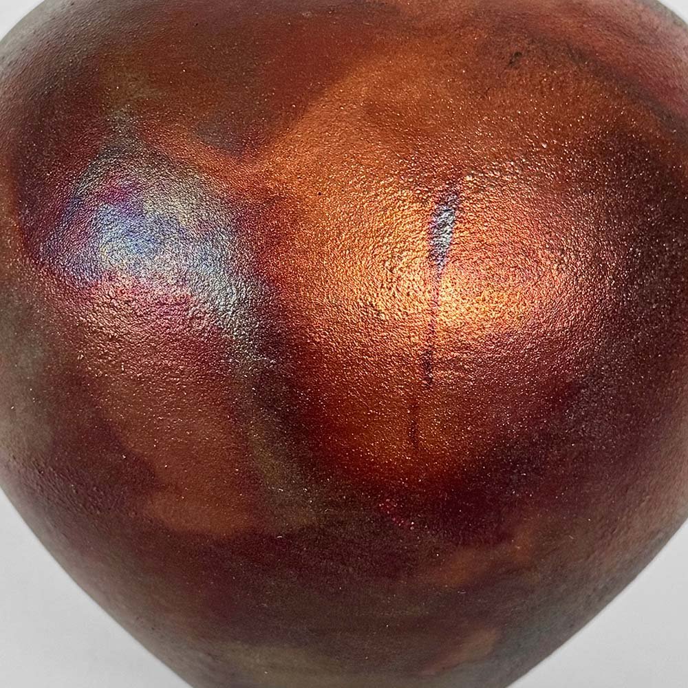 Infinite Galaxy I • Raku Cremation Urn for Ashes Galaxy Clay Cremation Funerary Urn for Ashes Ceramic USA Urn Studios
