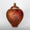 Infinite Galaxy II • Raku Urn for Ashes Galaxy Clay Cremation Funerary Urn for Ashes Ceramic US Urn Studios