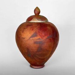 US Cremation Urns Galaxy Clay Cremation Funerary Urn for Ashes Ceramic US Urn Studios