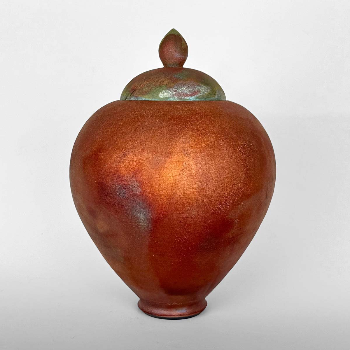 Infinite Galaxy II • Raku Urn for Ashes Galaxy Clay Cremation Funerary Urn for Ashes Ceramic US Urn Studios