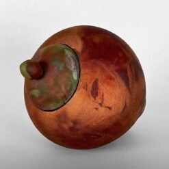 Infinite Galaxy II • Raku Urn for Ashes Galaxy Clay Cremation Funerary Urn for Ashes Ceramic US Urn Studios