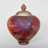 Infinite Galaxy III • Moon Jar Cremation Urn Galaxy Clay Cremation Funerary Urn for Ashes Ceramic US Urn Studios Handmade Memorial