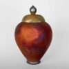 Galaxy Clay Cremation Funerary Urn for Ashes Ceramic US Urn Studios Artistic Handmade Memorial