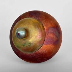 Infinite Galaxy IV • Moon Jar Urn for Ashes Galaxy Clay Cremation Funerary Urn for Ashes Ceramic US Urn Studios Artistic Handmade Memorial