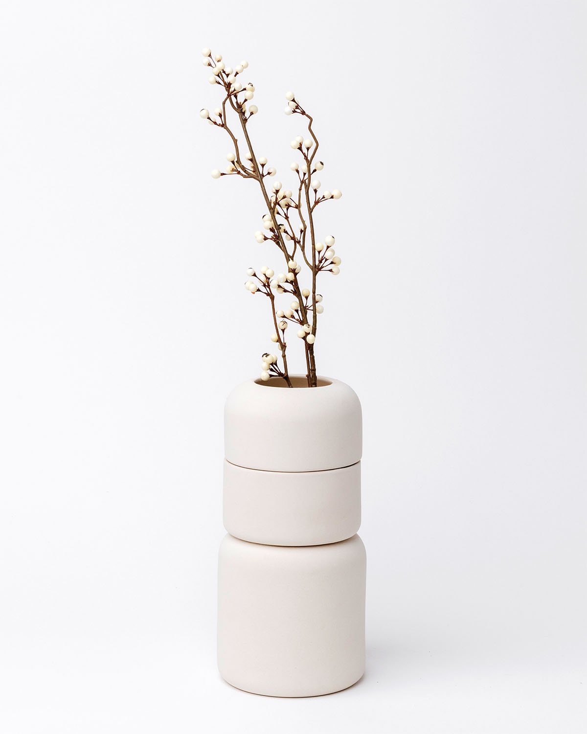 Medium Cremation Urn for Ashes KunoKaiku Medium Cremation Urns Plant Artistic Minimalist Ceramic Urn Studios USA