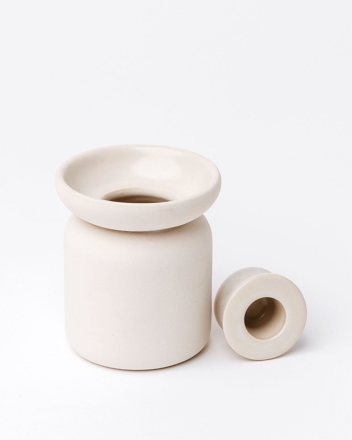 Small Keepsake Urn KunoKaiku Small Urn Candle Keepsake Cremation Urns Artistic Minimalist Urn Studios USA