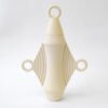 Beginner Ceramics Handmade Artistic Cremation Vessel Large Sand Urn Studios USA