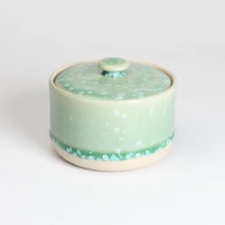 Crystal Mint Green Ceramic Cremation Urns Handmade Small Keepsake Urn Studios