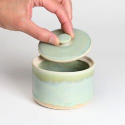 Crystal Seafoam Green Ceramic Cremation Urns Handmade Small Keepsake Urn Studios