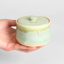 Crystal Seafoam Green Ceramic Cremation Urns Handmade Small Keepsake Urn Studios