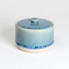 Rachel Acosta Crystal Teal Ceramic Cremation Urns Handmade Small Keepsake Urn Studios