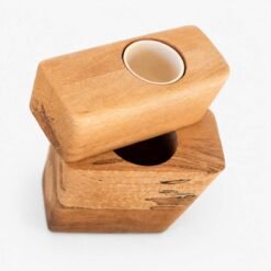 California Sycamore Keepsake Plant Urn CC Boyce Studio Californian Sycamore Plant Urn Cremation Urns for Ashes Urn Studios Handmade Wooden Planturn US