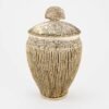 Obvara • Ceramic Cremation Urn Robert Bende Handmade Ceramic Cremation Urn for Ashes Pottery Obvara Organic Urn Studios UK