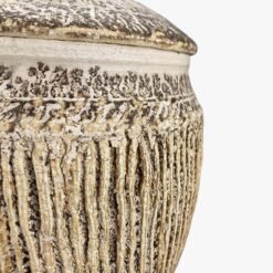 Robert Bende Handmade Ceramic Cremation Urn for Ashes Pottery Obvara Organic Urn Studios UK