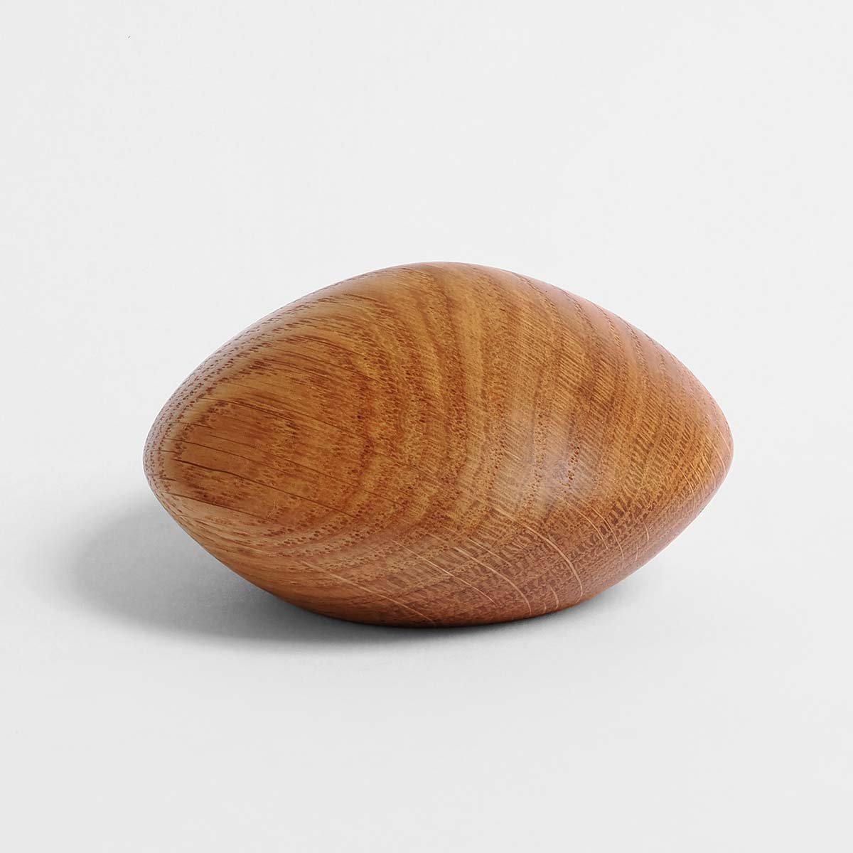 Wooden Pebble Keepsake Urn Keith Jaques Wooden Pebble Urn Oak Small Keepsake Round Wood Urn Studios Handmade UK