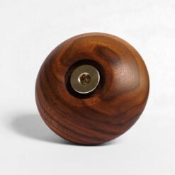Wooden Pebble Keepsake Urn Keith Jaques Wooden Pebble Urn Walnut Small Keepsake Round Wood Urn Studios Handmade UK