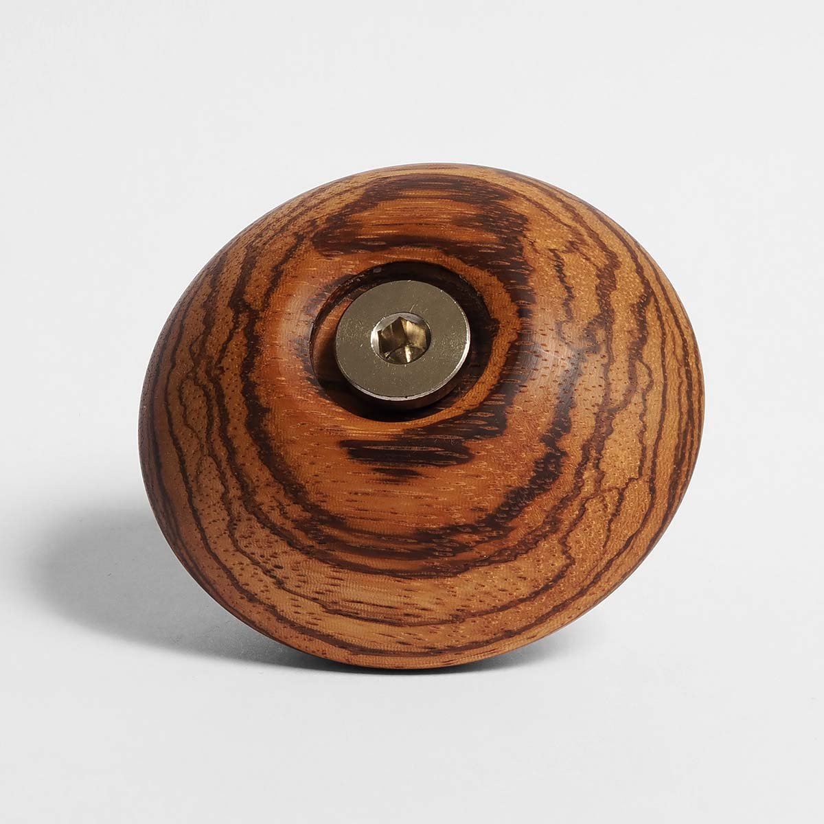 Wooden Pebble Keepsake Urn Keith Jaques Wooden Pebble Urn Zebrano Small Keepsake Round Wood Urn Studios Handmade UK