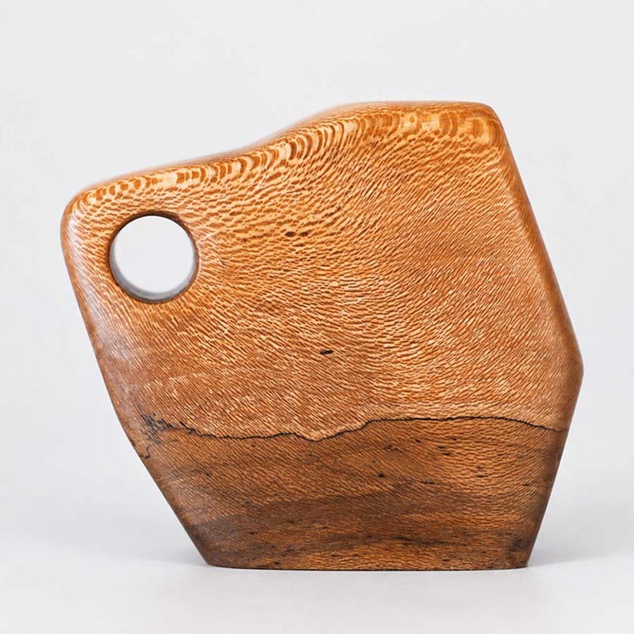 California Sycamore Small Wooden Urn CC Boyce California Sycamore Wooden Urn for Ashes USA Handmade Artistic Wood Urn Studios