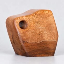 California Sycamore Small Wooden Urn CC Boyce California Sycamore Wooden Urn for Ashes USA Handmade Artistic Wood Urn Studios